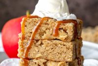 Cinnamon Apple Blondies — Soft, Chewy, Spiced Bite-Sized Treats