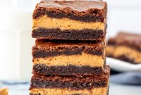 Decadent Peanut Butter-Stuffed Brownies Recipe