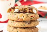 Christmas Chocolate Chip Cookies Recipe: Festive Soft-Baked Treats