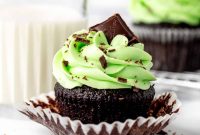 Mint Chocolate Cupcakes Recipe — Decadent Mint-Choc Cupcakes