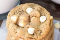 Peanut Butter White Chocolate Chip Cookies Recipe for Chewy Cookies