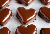 Chocolate-Covered Peanut Butter Heart Truffles