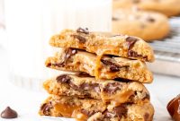Chewy Caramel Chocolate Chip Cookies Recipe for Perfect Bakes