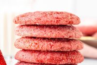Strawberry Sugar Cookie Recipe — Soft, Juicy Berry Cookies
