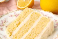 Zesty Lemon Layer Cake Recipe for Moist, Tangy Slices