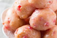 Cherry Doughnut Hololes: Bite-Sized Cherry-Filled Donut Holes