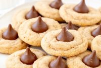 Classic Peanut Butter Blossom Cookies: Soft Baked Chocolate Kiss Cookies