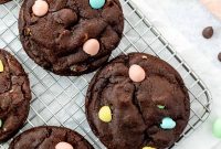 Mini Egg Chocolate Cookie Recipe: Soft Cookies with Candy Eggs