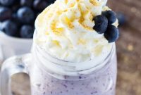 Blueberry Cheesecake Milkshake Recipe — Creamy Dessert Shake