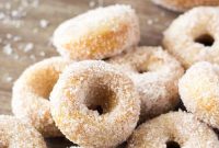 Mini Cinnamon Sugar Donuts Recipe — Crispy Baked Treats