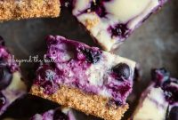 Blueberry Swirl Cheesecake Bars Recipe — Creamy Layered Dessert