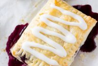 Homemade Blueberry Toaster Strudels Recipe for Flaky Breakfast
