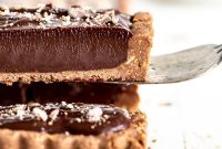 Decadent No-Bake Dark Chocolate Tart Recipe