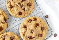Brown Butter Toffee Chocolate Chip Cookies — Crispy & Gooey