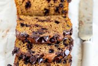 One-Bowl Chocolate Chip Pumpkin Bread Recipe