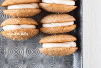 Apple Cider Whoopie Pies with Cinnamon Buttercream Filling