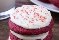 Red Velvet Cookies with Cream Cheese Frosting Recipe