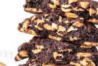 Dark Chocolate Peanut Butter Chip Cookies Recipe for Decadent Treats