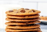 Thin Crispy Chocolate Chip Cookies Recipe for Perfect Crunch