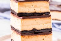 Peanut Butter Cheesecake Bars Recipe — Creamy No-Bake Dessert