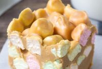 Confetti Peanut Butter Marshmallow Squares Recipe