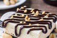 Drumstick Peanut Butter Ice Cream Cake Recipe
