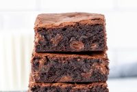 One-Bowl Chewy Fudge Brownies Recipe