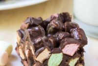 Chocolate Confetti Squares Recipe for Party Dessert Bars
