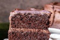 Moist Chocolate Zucchini Cake Recipe with Cocoa and Olive Oil