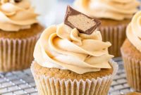 Decadent Peanut Butter Cupcake Recipe with Chocolate Swirl