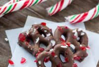 Chocolate Peppermint Pretzels: Festive Candy-Covered Treats