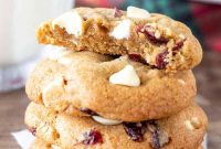 Cranberry White Chocolate Cookie Recipe for Festive Baking