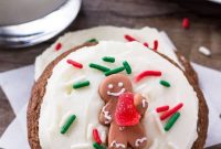 Soft Gingerbread Cookies with Cream Cheese Frosting Recipe