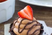 Mini No-Bake Chocolate Cheesecakes: Bite-Sized Dessert Recipe