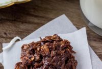 No-Bake Chocolate Haystack Oatmeal Cookies