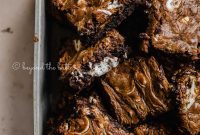 Marshmallow Peanut Butter Brownies Recipe — Gooey Chocolate Bars