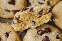 Classic Chocolate Chip Shortbread Cookies Recipe