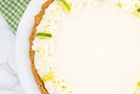 No-Bake Key Lime Pie Recipe (Quick, Creamy & Zesty)