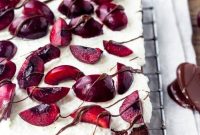 Black Forest Brownies Recipe with Cherry and Chocolate Swirl
