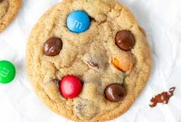 Soft & Chewy M&M Cookies That Melt in Your Mouth