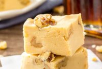 Maple Walnut Fudge Recipe — Decadent Homemade Candy