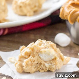 No-Bake Avalanche Cookies Recipe with Just 4 Ingredients 6 No bake avalanche cookies - completely no bake, crispy, crunchy, sweet & salty! Filled with marshmallows and white chocolate.