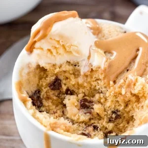 Peanut butter mug cake is moist, tender & ready in under 5 minutes.