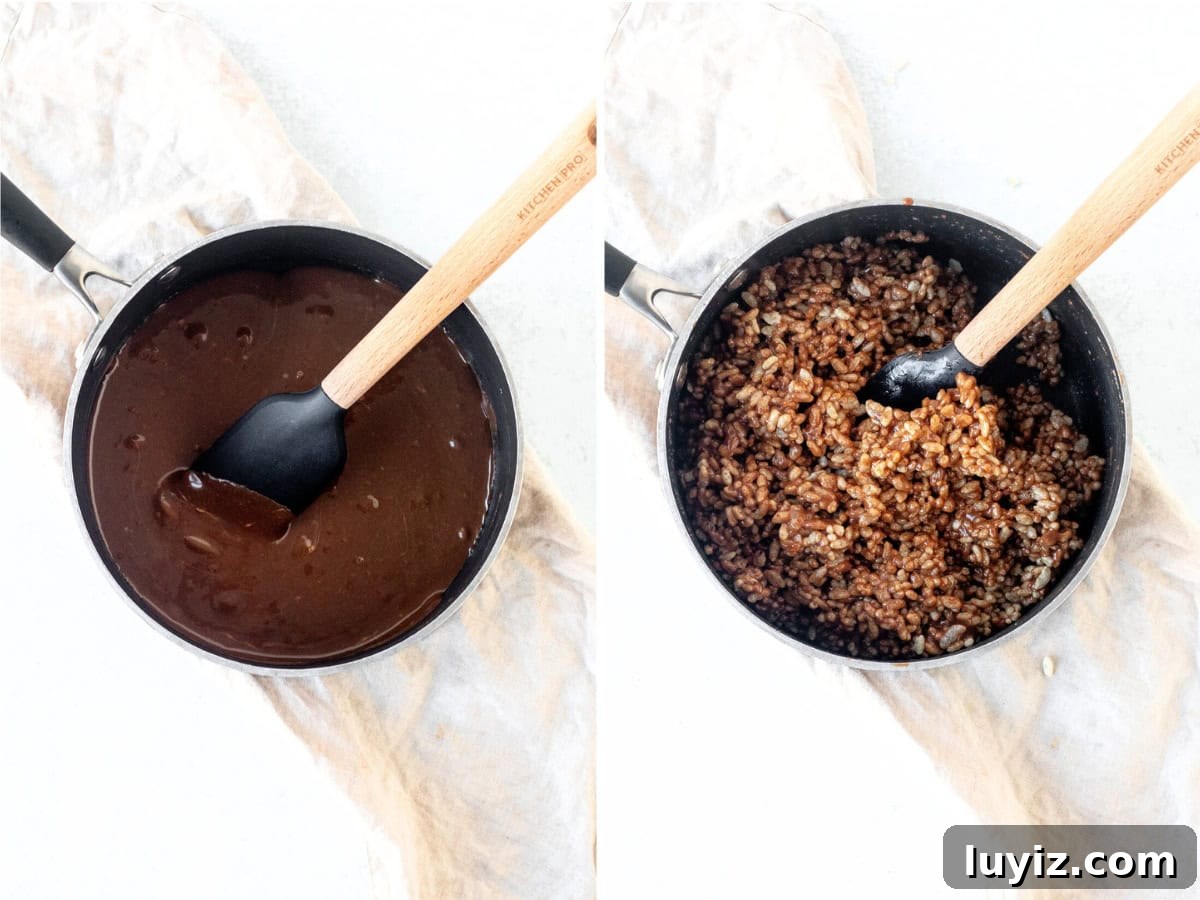 Chewy Mars Bar Squares Recipe with Chocolate Caramel Layer 4 img 12607 3