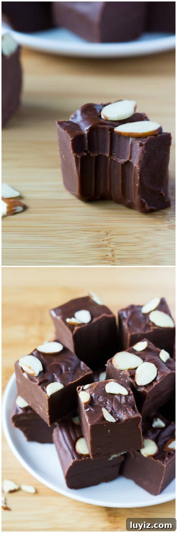 Chocolate Amaretto Fudge Recipe — Decadent Homemade Treat 4 Smooth, creamy, decadent Chocolate Amaretto Fudge is the perfect grown-up dessert.