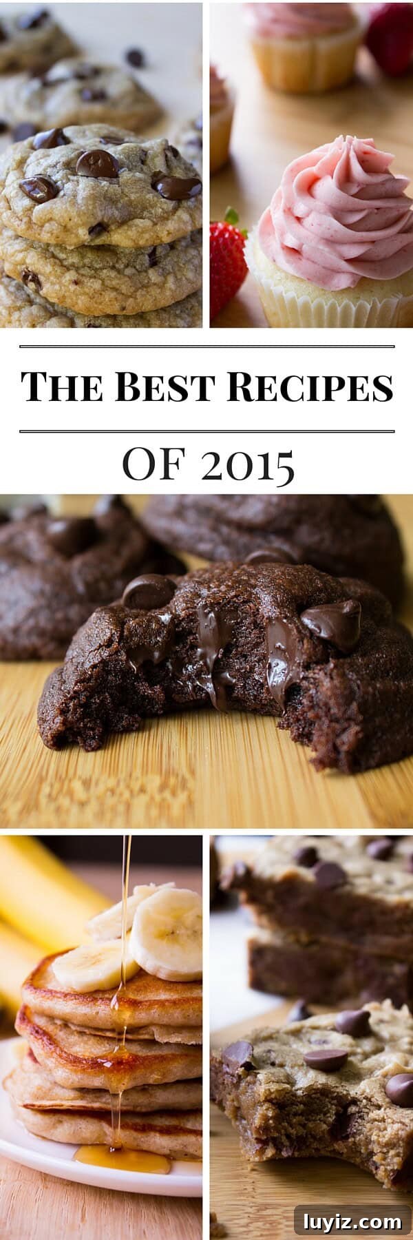 Cookies, Bars, Breakfasts.... And of Course Lots of Chocolate. Check out the top 10 recipes from Just So Tasty in 2015
