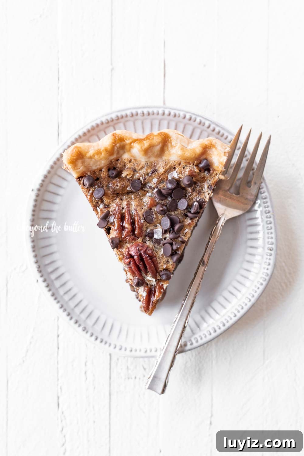 Decadent Chocolate Pecan Pie Recipe for Chocoholics 4 Easy Chocolate Pecan Pie recipe | All Images © Beyond the Butter, LLC