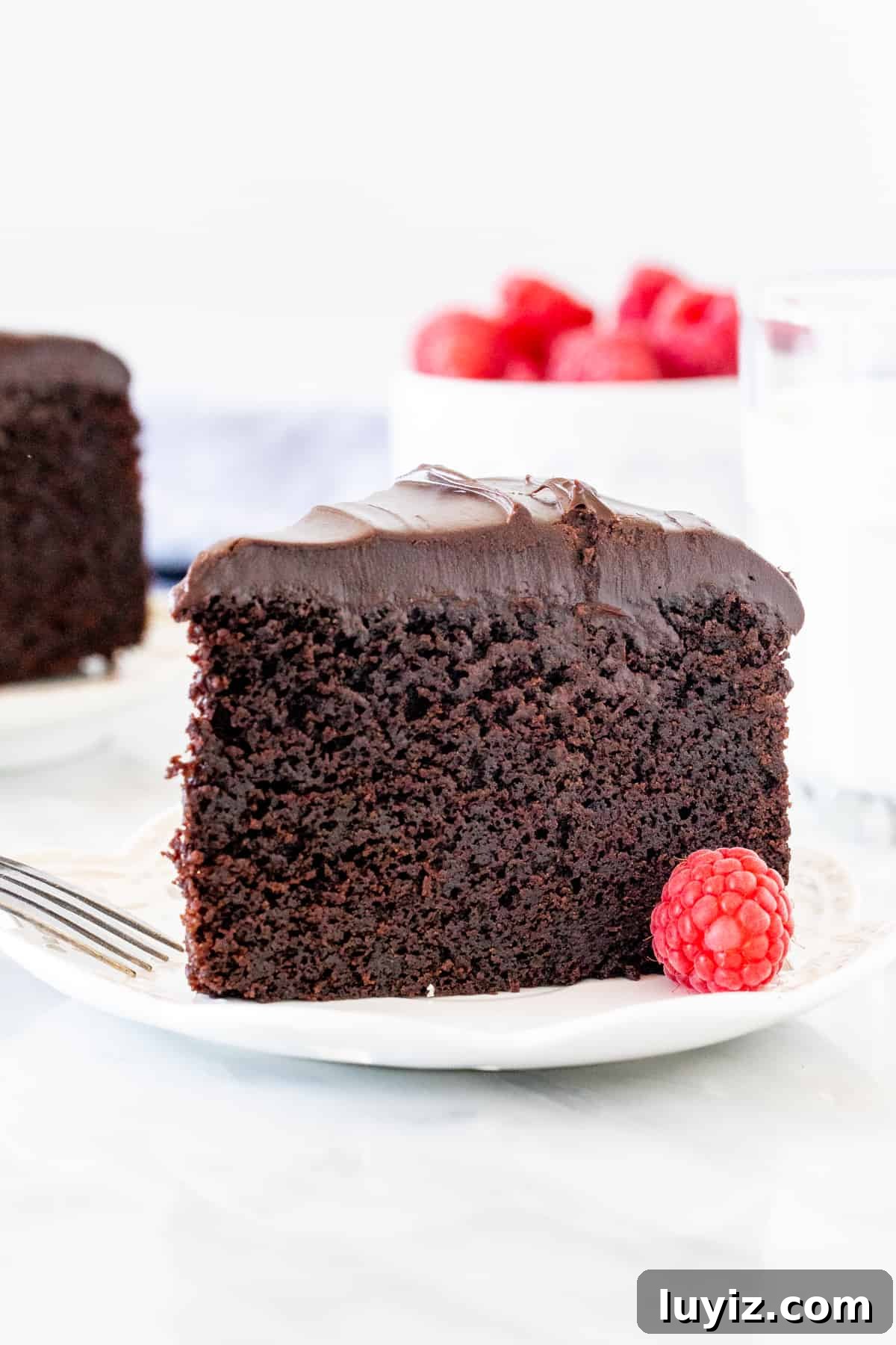 Decadent Chocolate Mud Cake Recipe for Rich, Gooey Dessert 2 Slice of chocolate mud cake