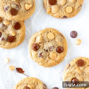 Butterscotch chocolate chip cookie