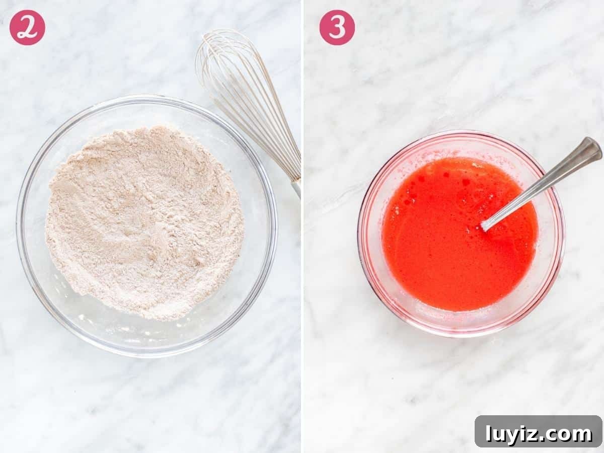 Red Velvet Cupcakes for Small Batches: Perfect Mini Recipe 4 2 steps when making small-batch red velvet cupcakes